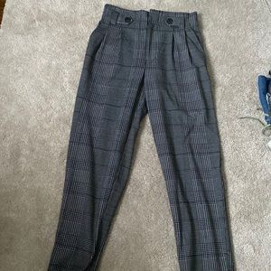 Plaid trousers